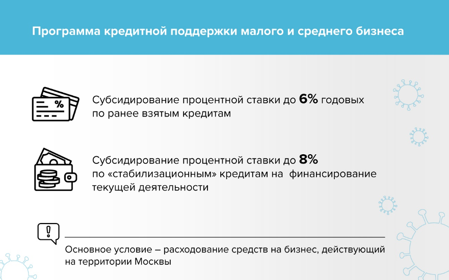 Беспрецедентная программа помощи. Москва приняла третий пакет мер поддержки бизнеса
