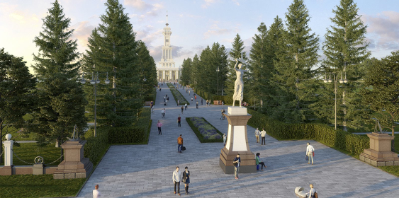 Бассейны с подогревом, + 1 фонтан и обновленный «пароход». Что было, что будет, когда реставрация Северного речного вокзала закончится